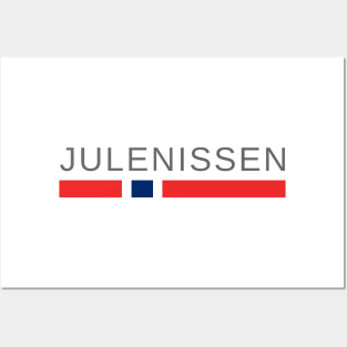 Julenissen | Santa Clause | Norway Posters and Art